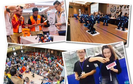 韓端LINE Humanoid人形機器人挑戰賽走進深圳大學